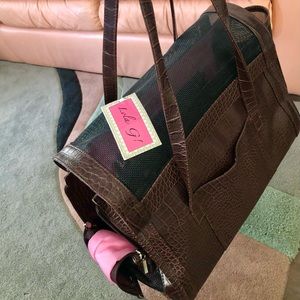 Lola G Small Dog bag NWT